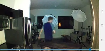 Blink indoor camera - night video quality