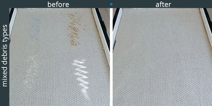 Elechomes cordless vacuum cleaning low pile carpet