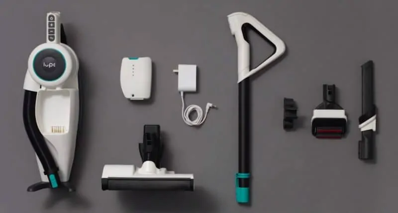 Parts and accessories with the Lupe cordless vacuum