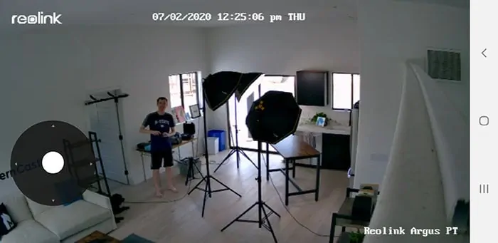 Reolink Argus indoor camera - daytime video quality