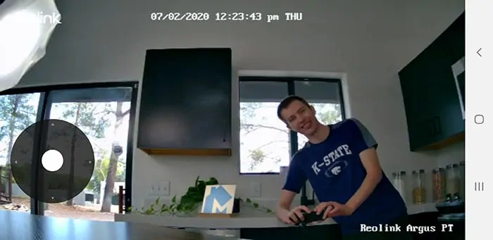 Reolink Argus indoor camera - daytime video quality