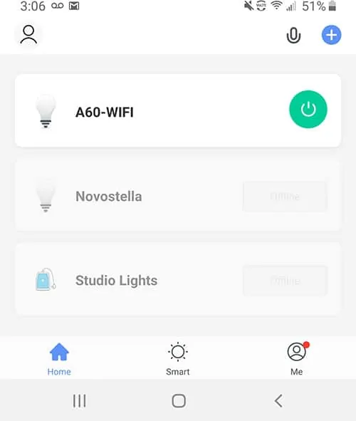 Novastella smart LED app