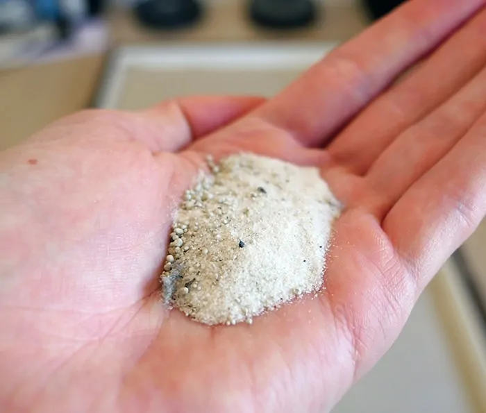 360 S9 debris left behind on carpet