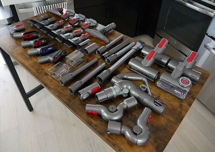 Vacuum accessories, Dyson