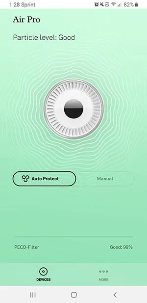 Molekule Air Pro app