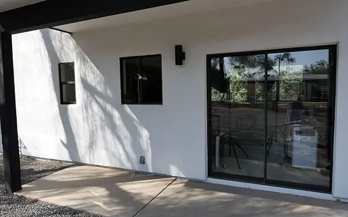 Reolink Lumus outdoor camera installed
