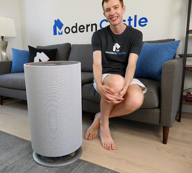 Size of the Oransi Mod air purifier 