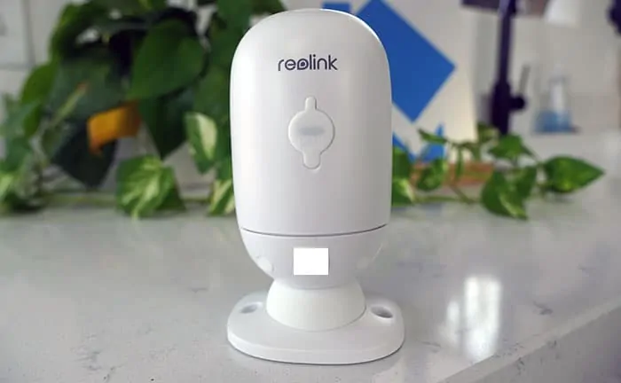 Back of the Reolink Argus 2 camera