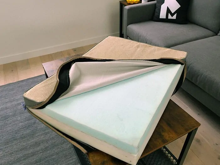 Removable washable cover on the eLuxury pet bed (original version)