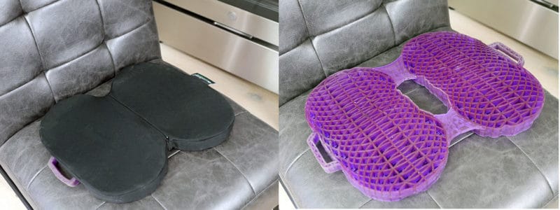 Foldaway Purple seat cushion
