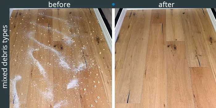 Dreame D9 robot vacuum - Hardwood floor cleaning