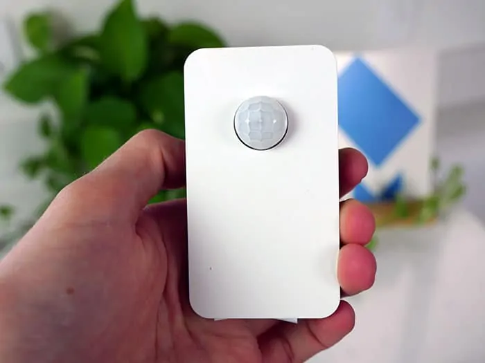Size of the Scout motion sensor