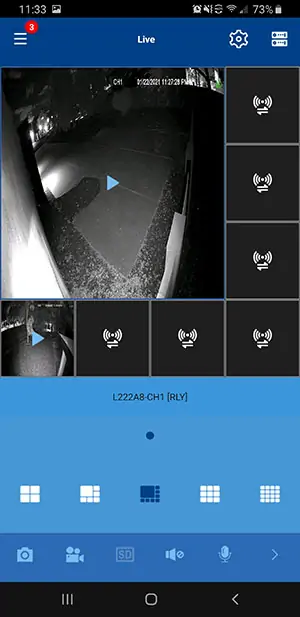 Visualizza più fotocamera
