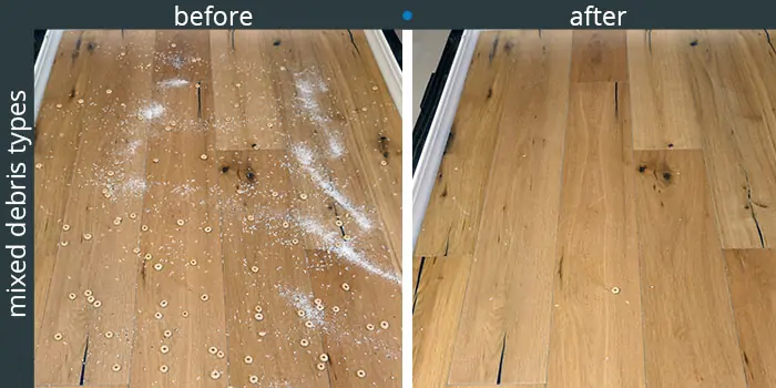 iLife A10 robot cleaning hardwood floors