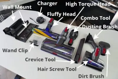 Dyson V15 tools, accessories, & attachments