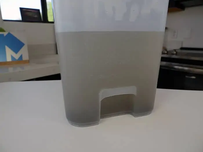 Dirty water tank on the Narwal T10