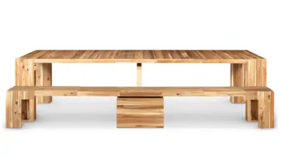 Transformer table - natural