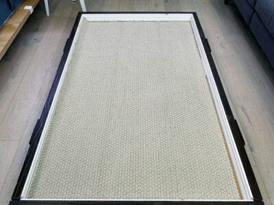 Samsung JetBot AI+ after low pile carpet test
