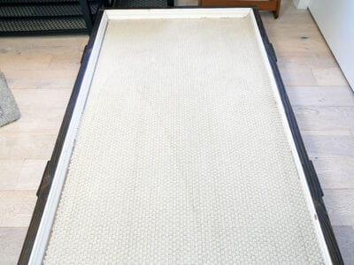 Dyson V12 Detect Slim low pile carpet - after test