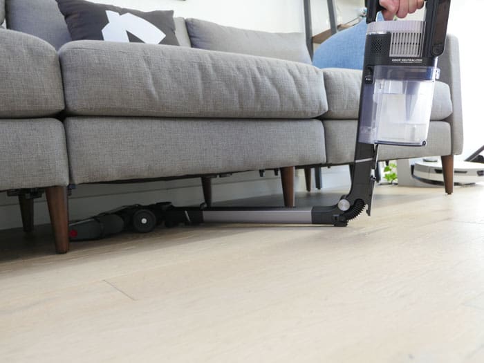 Shark Stratos Cordless Cleaning Under Furniture